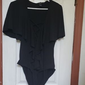 Elegant Black Women's Top